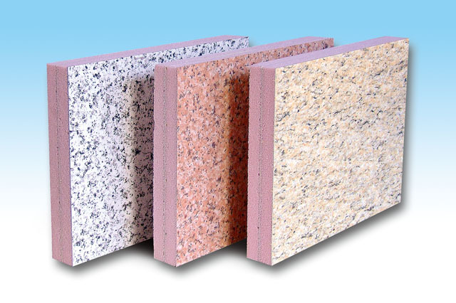 真石漆(復(fù)合砂巖)保溫裝飾一體板_建筑材料欄目